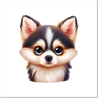 Barktacular Pomsky Posters and Art